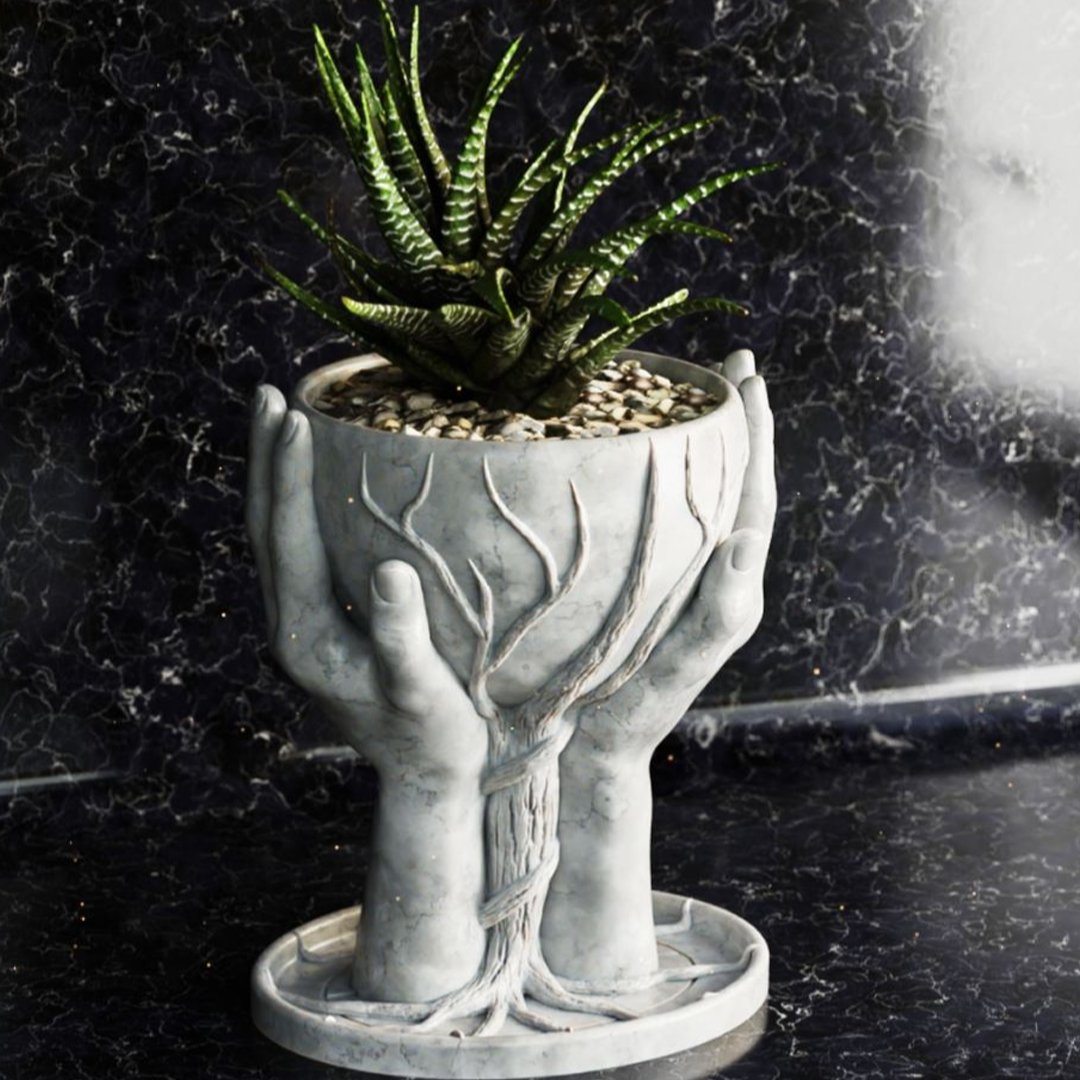 Hands Flower Pot_APT013_1