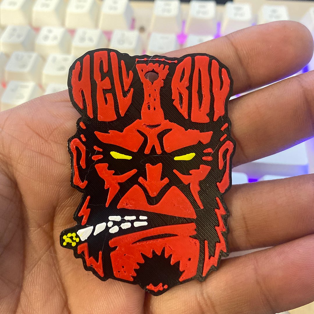Hellboy Keychain_AKC021_1