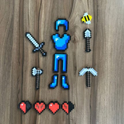 Minecraft Fridge Magnet | Eco-Friendly Gamer Kitchen Décor