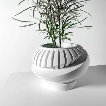 Modern Planter Pot | Clean, Bold & Biodegradable Elegance