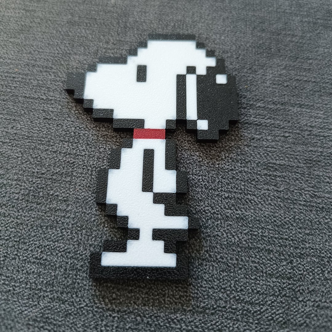 Snoopy fridge magnet_AFM009_1
