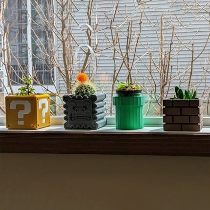 Super Mario Planters | Retro Game Décor with Sustainable Power-Ups