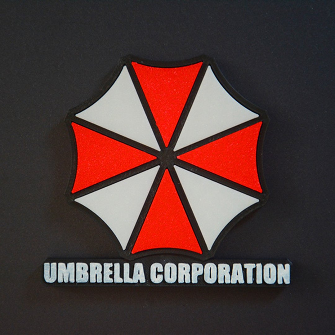 Umbrella Logo Fridge Magnet_AFM007_1