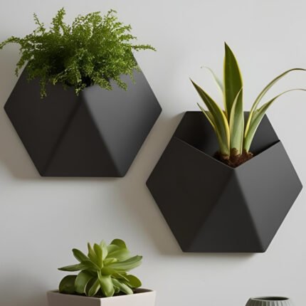 Wall-Mounted Minimalist Plant Pot | Floating Greenery, Elevated Elegance