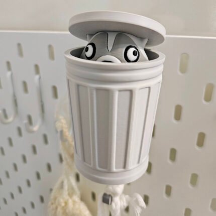 Raccoon Wall Key Holder | Eco-Friendly Animal Organizer