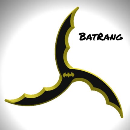 Batrang | Compact Hero-Style Boomerang for Play & Display